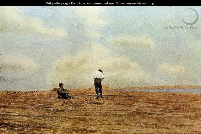 Mending the Net, 1882 - Thomas Cowperthwait Eakins