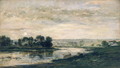 Evening on the Oise, 1872 - Charles-Francois Daubigny