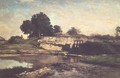 The Lock at Optevoz, 1859 - Charles-Francois Daubigny