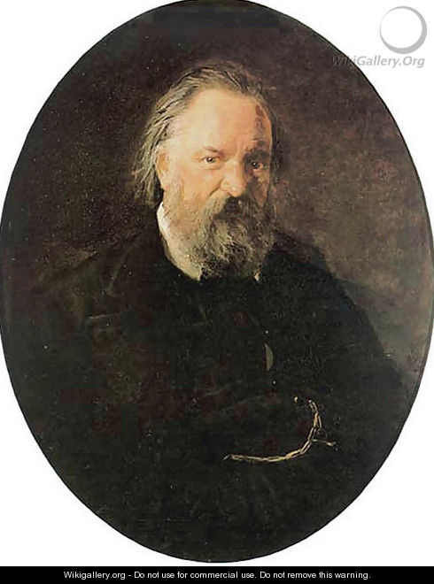 Alexander Herzen, 1864 - Nikolai Nikolaevich Ge (Gay)