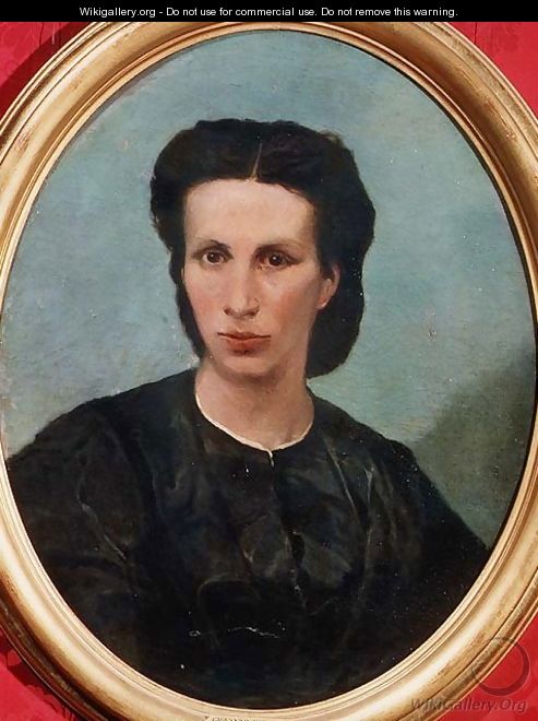 Portrait of Mrs. Biliotto - Giovanni Fattori