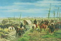The Italian Camp at the Battle of Magenta, June 1859 - Giovanni Fattori