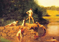 The Swimming hole, 1885 - Thomas Cowperthwait Eakins