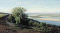 Volga near Simbirsk, 1881 - Clodt von Jurgensburg Mikhail Konstantinovitch