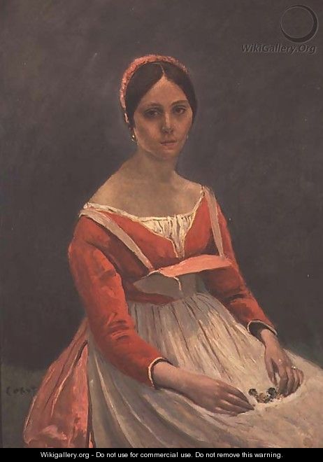 Madame Legois, 1838 - Jean-Baptiste-Camille Corot