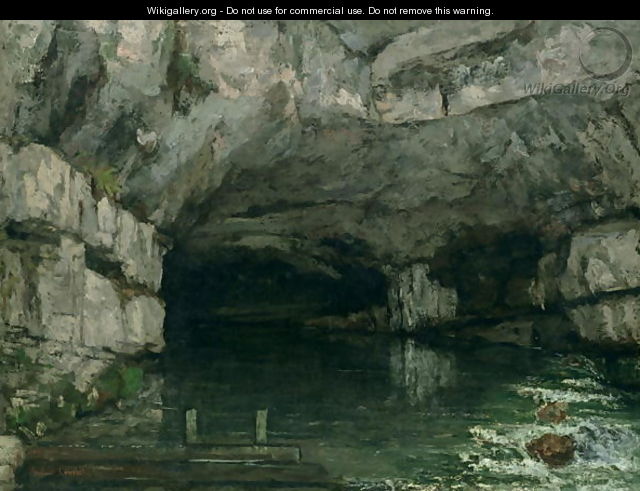 The Grotto of the Loue, 1864 - Gustave Courbet