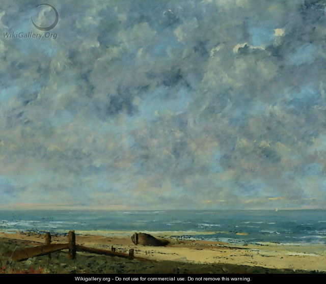 The Sea, c.1872 - Gustave Courbet