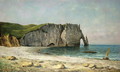 The Sea-Arch at Etretat, 1869 - Gustave Courbet