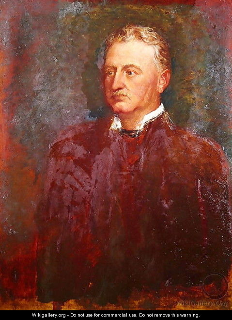 Portrait of Cecil John Rhodes (1853-1902) 1898 - George Frederick Watts