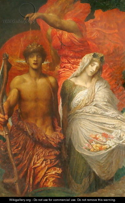 Time, Death and Judgement, 1884 - George Frederick Watts