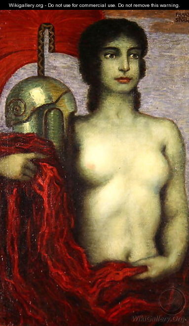 Athena, c.1923 - Franz von Stuck