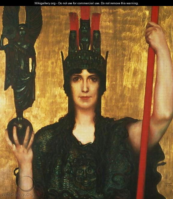 Pallas Athena, 1898 - Franz von Stuck