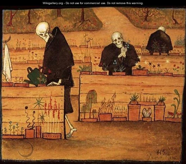 The Garden of Death, 1896 - Hugo Simberg