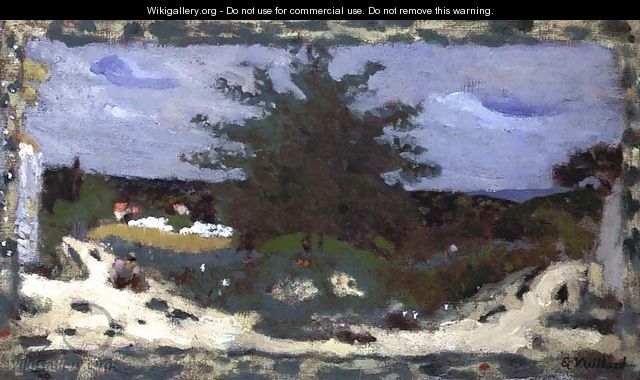 The Village Pond, 1898 - Edouard (Jean-Edouard) Vuillard