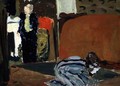 Woman Looking Under a Bed, c.1895 - Edouard (Jean-Edouard) Vuillard