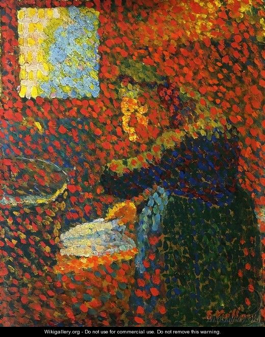 My Grandmother, 1892 - Edouard (Jean-Edouard) Vuillard