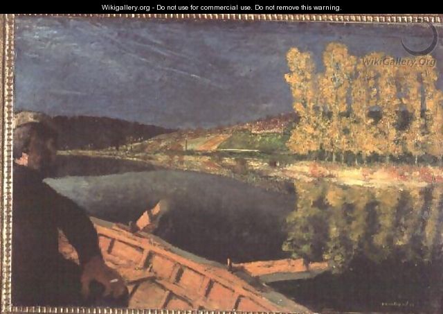 The Oarsman, 1897 - Edouard (Jean-Edouard) Vuillard