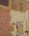 Interior in Shades of Pink III - Edouard (Jean-Edouard) Vuillard
