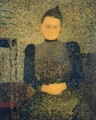 Portrait of Mlle Vuillard, Sister of the Artist, 1892-93 - Edouard (Jean-Edouard) Vuillard