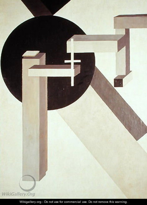 Proun 10, 1919 - Eliezer (El) Markowich Lissitzky