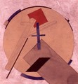 Untitled Proun Study, c.1919-20 - Eliezer (El) Markowich Lissitzky
