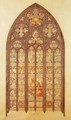 Design for a stained-glass window in St. Vitus Cathedral, 1931 - Alphonse Maria Mucha
