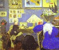 Lady in Blue-La Dame en bleu. 1895 - Edouard (Jean-Edouard) Vuillard