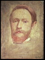 Self-Portrait. c. 1889 - Edouard (Jean-Edouard) Vuillard