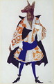 Costume design for The Wolf, from Sleeping Beauty, 1921 - Leon (Samoilovitch) Bakst