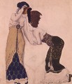 Modern dress from `Fantasie Sur le Costume Moderne', 1910 - Leon (Samoilovitch) Bakst