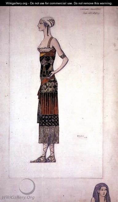 Egyptian Costume - Leon (Samoilovitch) Bakst