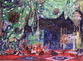 Set design for 'Scheherazade' - Leon (Samoilovitch) Bakst