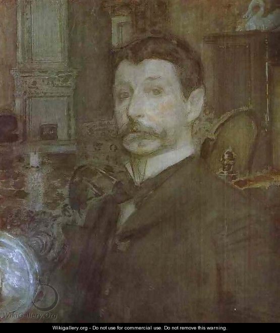 Self-Portrait, 1905 - Mikhail Aleksandrovich Vrubel