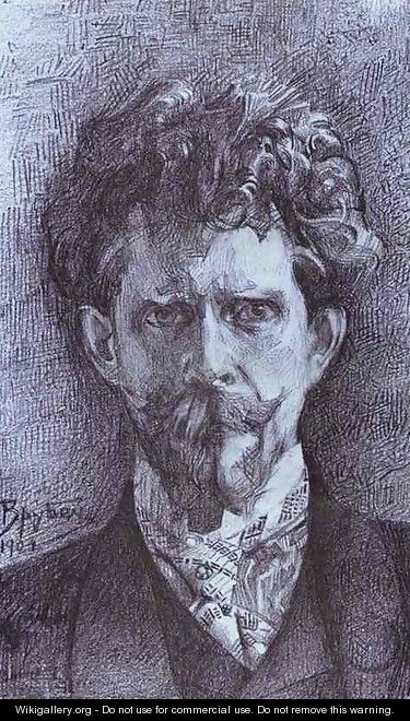 Portrait of Psychiatrist Fiodor Usoltsev, the Artist