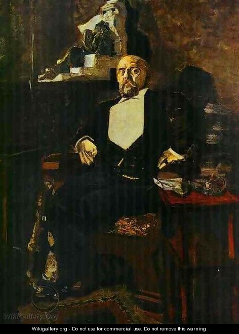 Portrait of Savva Mamontov. 1897 - Mikhail Aleksandrovich Vrubel