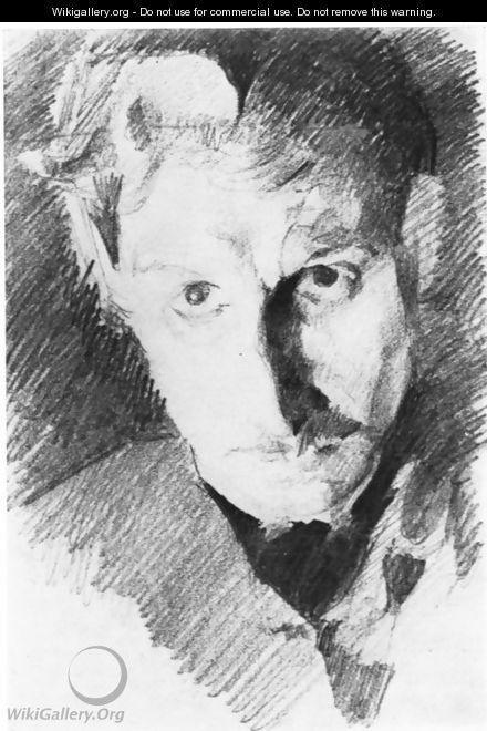 Self Portrait 1885 - Mikhail Aleksandrovich Vrubel