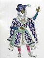 Costume Design for a Sultan - Leon (Samoilovitch) Bakst