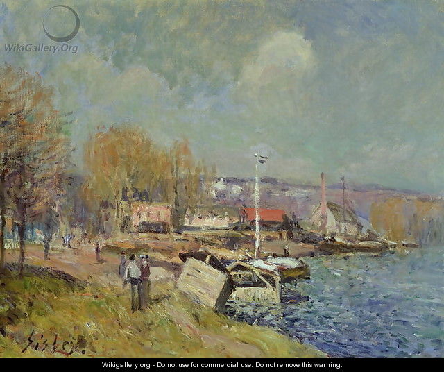 The Seine at Port-Marly, 1877 - Alfred Sisley