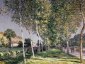 A Road in Louveciennes, 1883 - Alfred Sisley