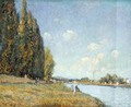 The Seine at Billancourt, 1879 - Alfred Sisley