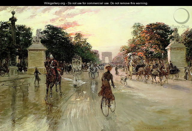 The Champs Elysees, Paris - Georges Stein