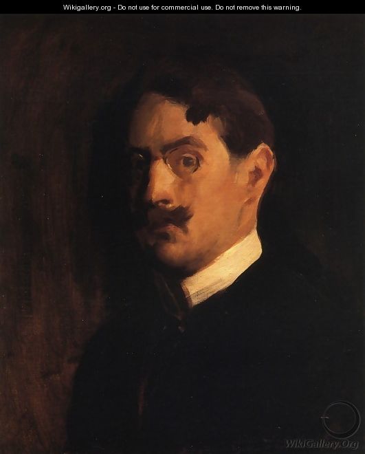 Self Portrait, c.1895 - Edmund Charles Tarbell