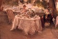 The Tea Party - Henry Tonks