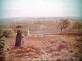 The Road to Rouen, Pontoise, 1872 - Camille Pissarro