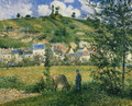 Landscape at Chaponval, 1880 - Camille Pissarro