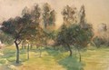 An Orchard, Eragny, 1890 - Camille Pissarro