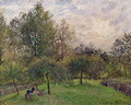 Apple Trees and Poplars in the Setting Sun, 1901 - Camille Pissarro