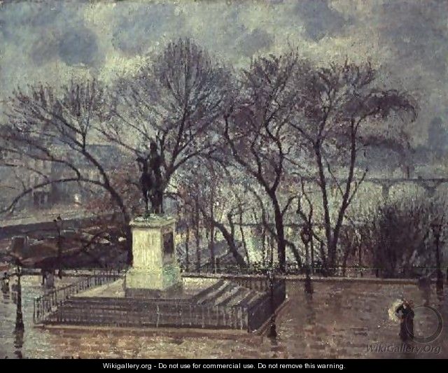 The Pont Neuf, Paris, 1902 - Camille Pissarro