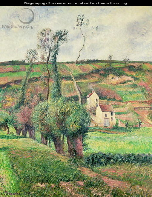 The Cabbage Slopes, Pontoise, 1882 - Camille Pissarro