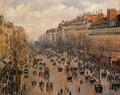 Boulevard Montmartre, Afternoon Sun, 1897 - Camille Pissarro